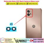 Motorola Moto G32 Back Camera Glass Lens Price In Pakistan