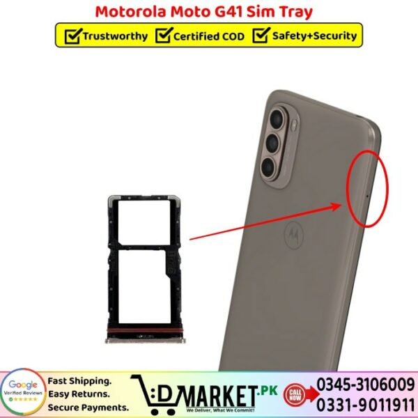 Motorola Moto G41 Sim Tray Price In Pakistan