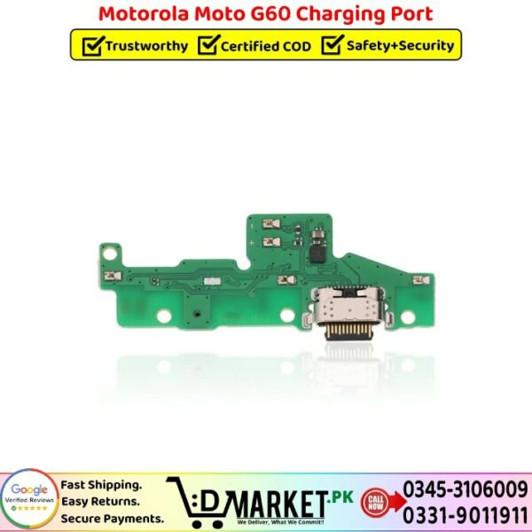 Motorola Moto G60 Charging Port Price In Pakistan