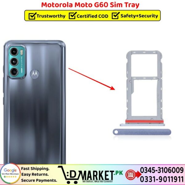 Motorola Moto G60 Sim Tray Price In Pakistan