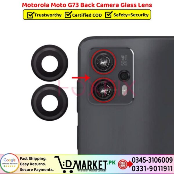 Motorola Moto G73 Back Camera Glass Lens Price In Pakistan
