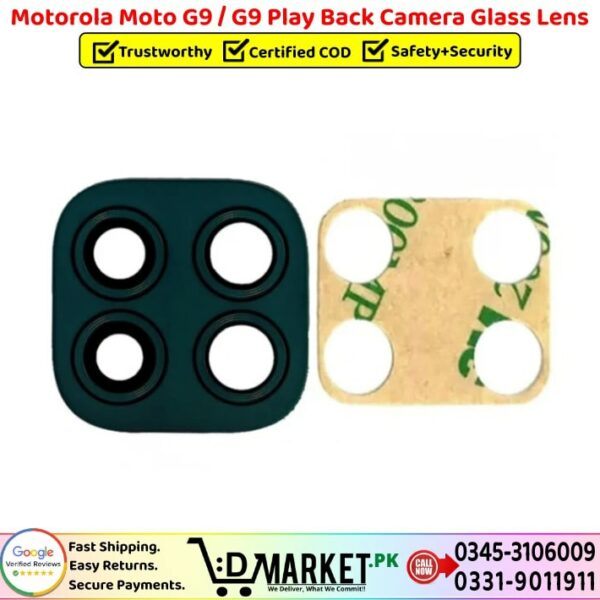 Motorola Moto G9 Play Back Camera Glass Lens Price In Pakistan