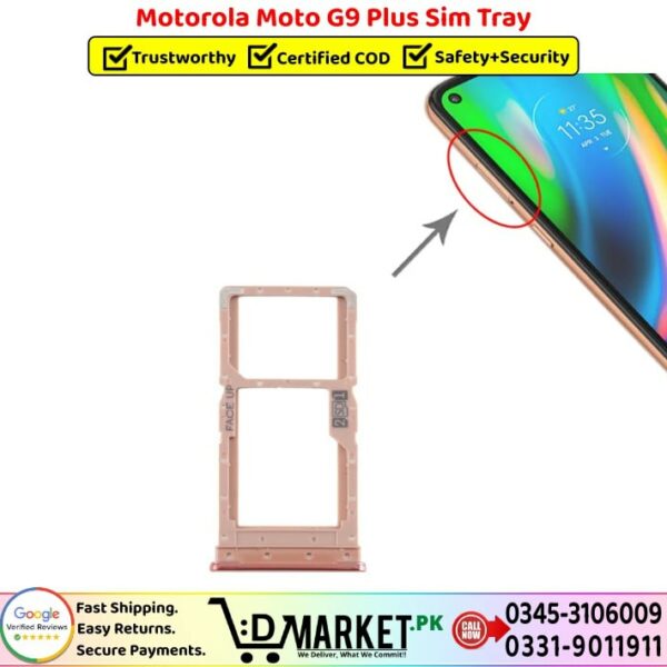 Motorola Moto G9 Plus Sim Tray Price In Pakistan
