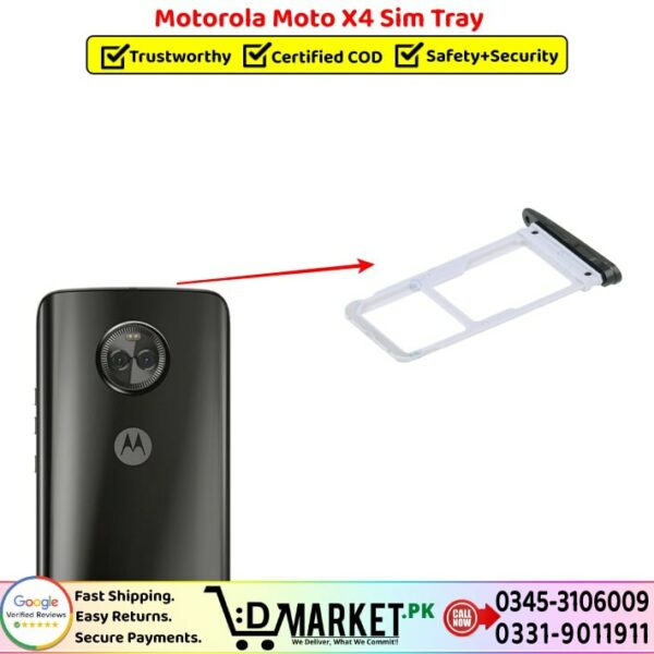 Motorola Moto X4 Sim Tray Price In Pakistan