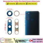 Motorola One Fusion Plus Back Camera Glass Lens Price In Pakistan