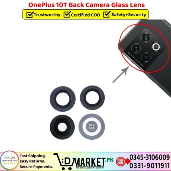 OnePlus 10T Back Camera Glass Lens Price In Pakistan