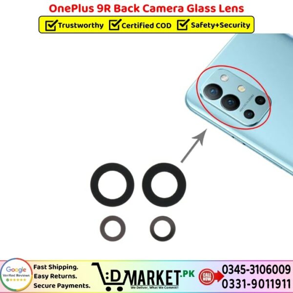 OnePlus 9R Back Camera Glass Lens Price In Pakistan