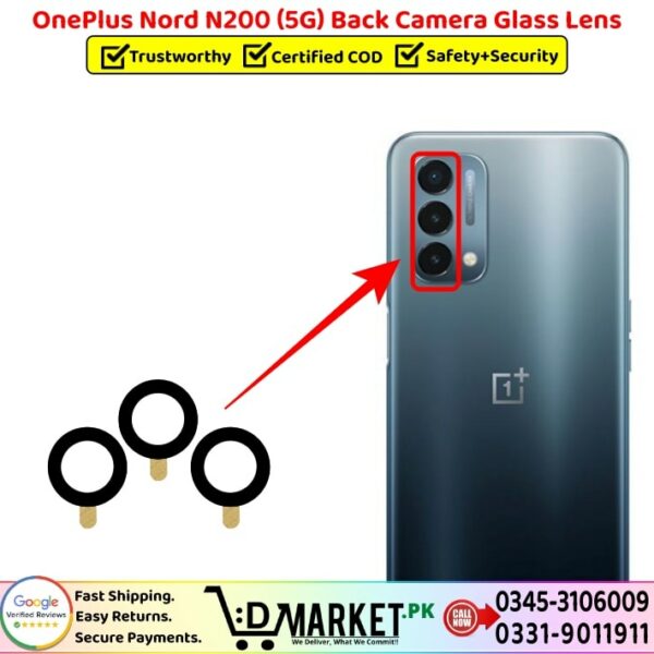 OnePlus Nord N200 5G Back Camera Glass Lens Price In Pakistan