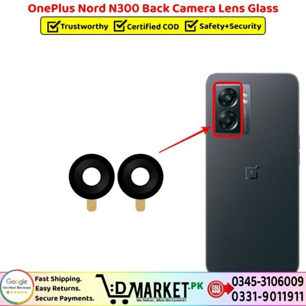 OnePlus Nord N300 Back Camera Glass Lens Price In Pakistan