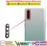 Oppo A31 2020 Back Camera Glass Lens Price In Pakistan