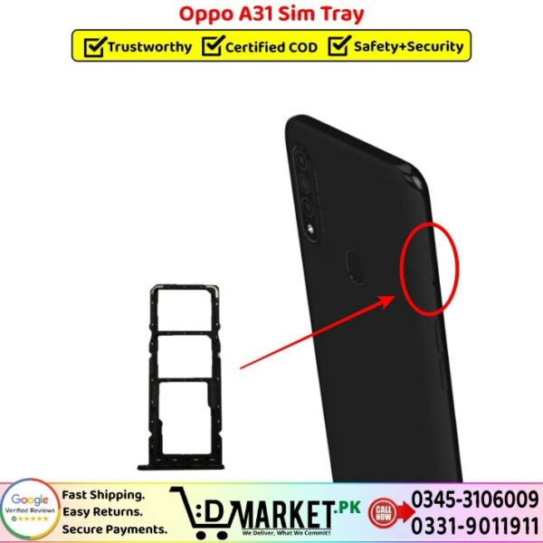 Oppo A31 Sim Tray Price In Pakistan