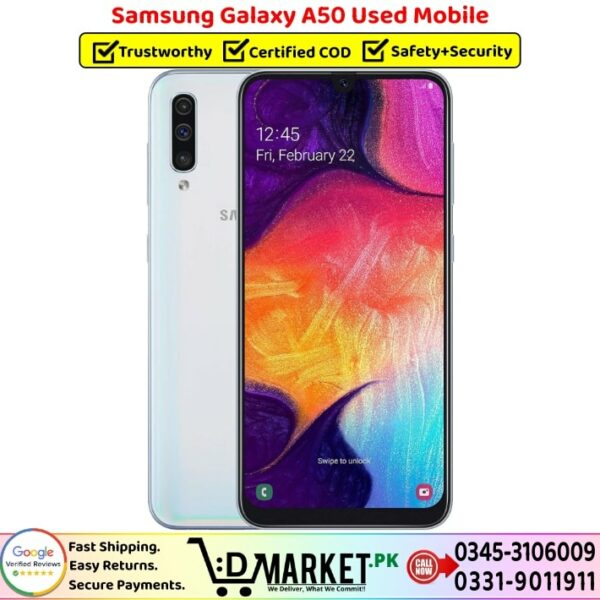 Samsung Galaxy A50 Used Price In Pakistan