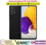 Samsung Galaxy A72 Used Price In Pakistan