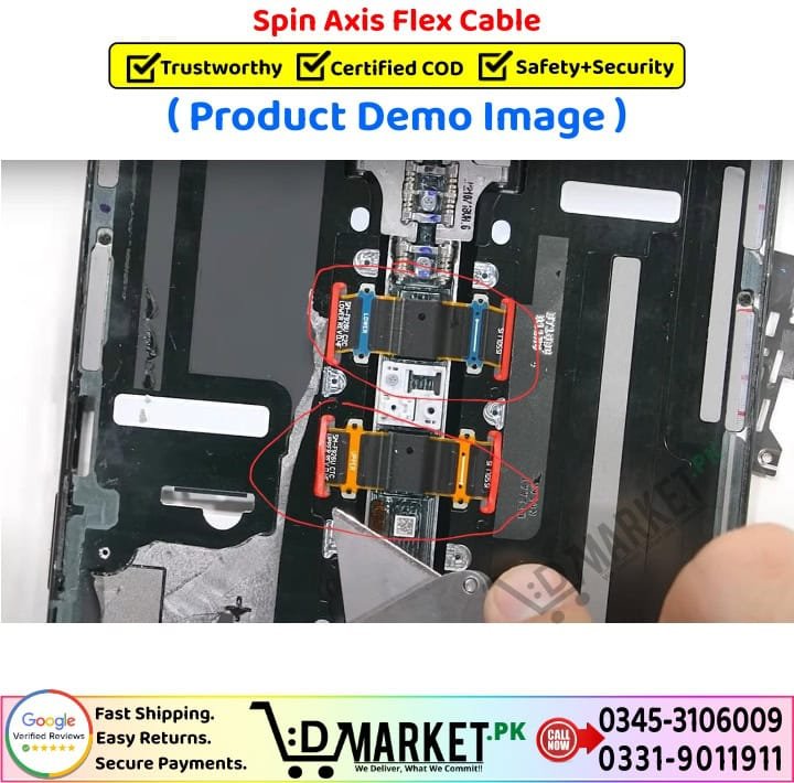 Samsung Galaxy Fold Spin Axis Flex Cable 4 Samsung Galaxy Fold Series Spin Axis Flex Cable