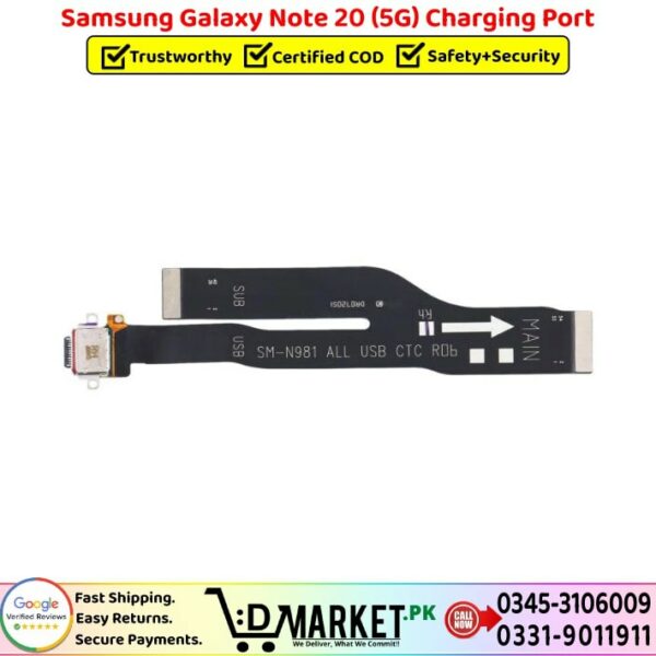 Samsung Galaxy Note 20 5G Charging Port Price In Pakistan