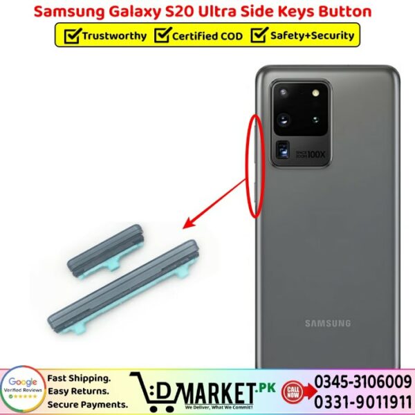 Samsung Galaxy S20 Ultra Side Keys Button Price In Pakistan