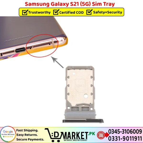 Samsung Galaxy S21 5G Sim Tray Price In Pakistan