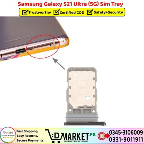 Samsung Galaxy S21 Ultra 5G Sim Tray Price In Pakistan