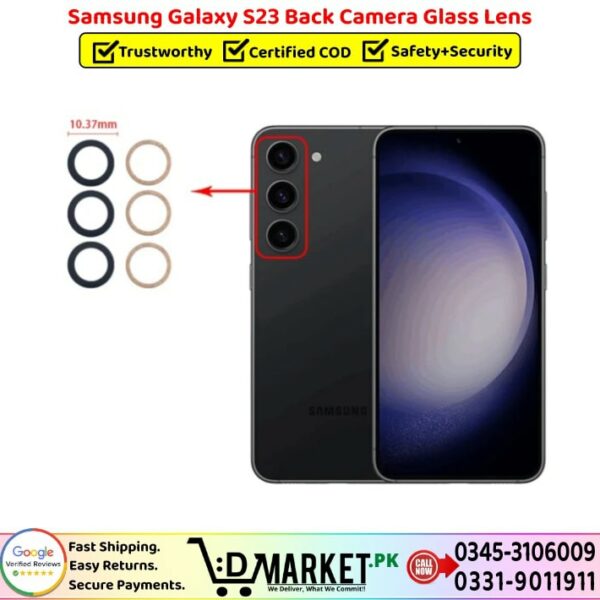 Samsung Galaxy S23 Back Camera Glass Lens Price In Pakistan