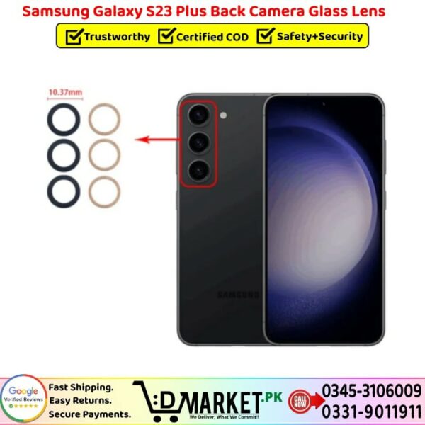 Samsung Galaxy S23 Plus Back Camera Glass Lens Price In Pakistan