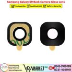 Samsung Galaxy S9 Back Camera Glass Lens Price In Pakistan