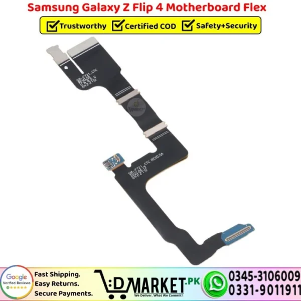 Samsung Galaxy Z Flip 4 Motherboard Flex Cable Strip Ribbon Main Flex - DMarket.Pk