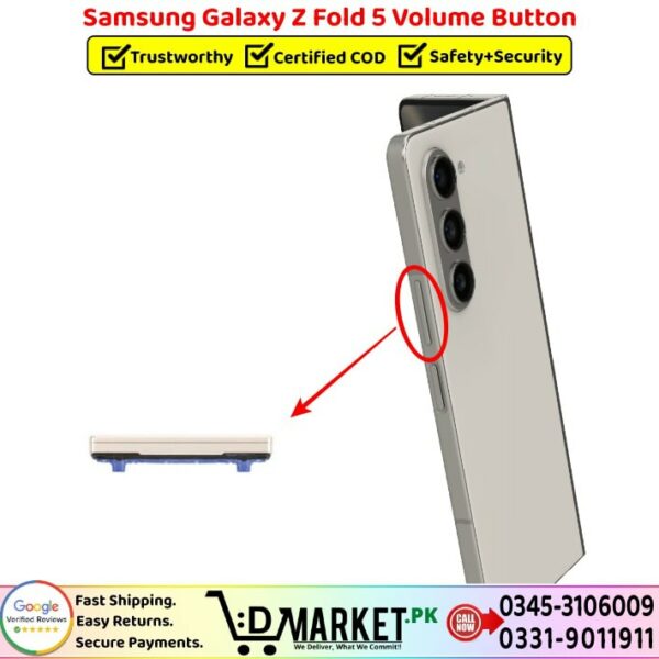 Samsung Galaxy Z Fold 5 Side Keys Button Price In Pakistan