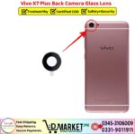 Vivo X7 Plus Back Camera Glass Lens Price In Pakistan