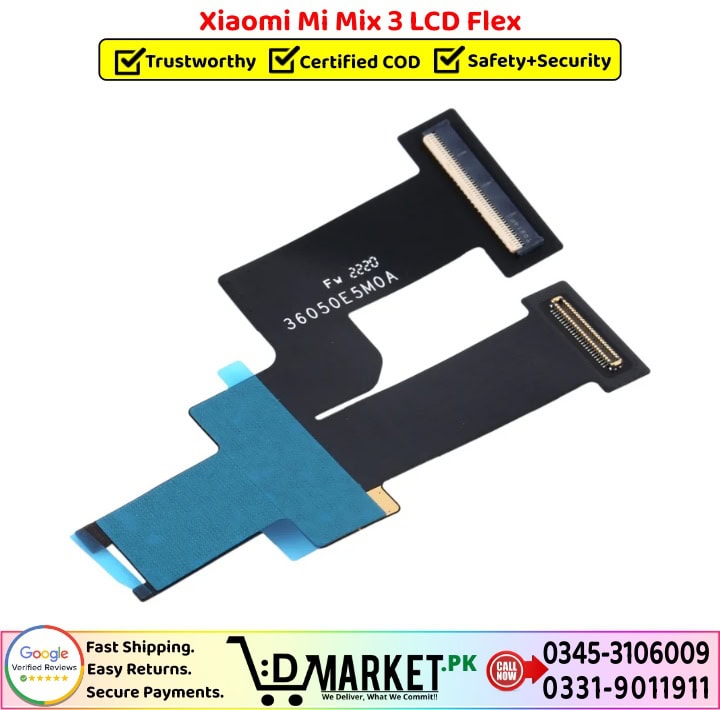 Xiaomi Mi Mix 3 LCD Flex Price In Pakistan