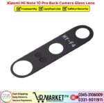 Xiaomi Mi Note 10 Pro Back Camera Glass Lens Price In Pakistan