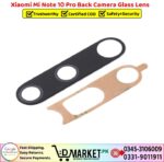 Xiaomi Mi Note 10 Pro Back Camera Glass Lens Price In Pakistan