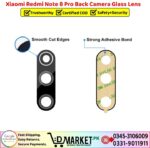 Xiaomi Redmi Note 8 Pro Back Camera Glass Lens Price In Pakistan