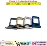 iPhone 12 Pro Max Dual Sim Tray Price In Pakistan