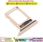 iPhone 12 Pro Max Dual Sim Tray Price In Pakistan