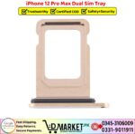iPhone 12 Pro Max Dual Sim Tray Price In Pakistan
