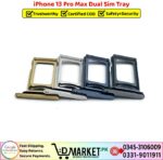 iPhone 13 Pro Max Dual Sim Tray Price In Pakistan