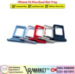 iPhone 14 Plus Dual Sim Tray Price In Pakistan