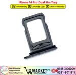 iPhone 14 Pro Dual Sim Tray Price In Pakistan