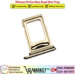 iPhone 14 Pro Max Dual Sim Tray Price In Pakistan