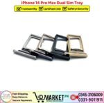 iPhone 14 Pro Max Dual Sim Tray Price In Pakistan
