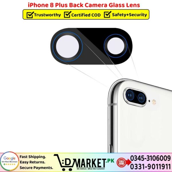 iPhone 8 Plus Back Camera Glass Lens Price In Pakistan