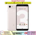 Google Pixel 3 Price In Pakistan