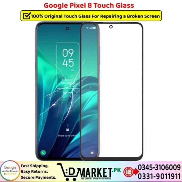 Google Pixel 8 Touch Glass Price In Pakistan