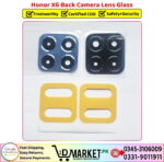 Honor X6 Back Camera Lens Glass Price In Pakistan