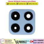 Honor X6 Back Camera Lens Glass Price In Pakistan