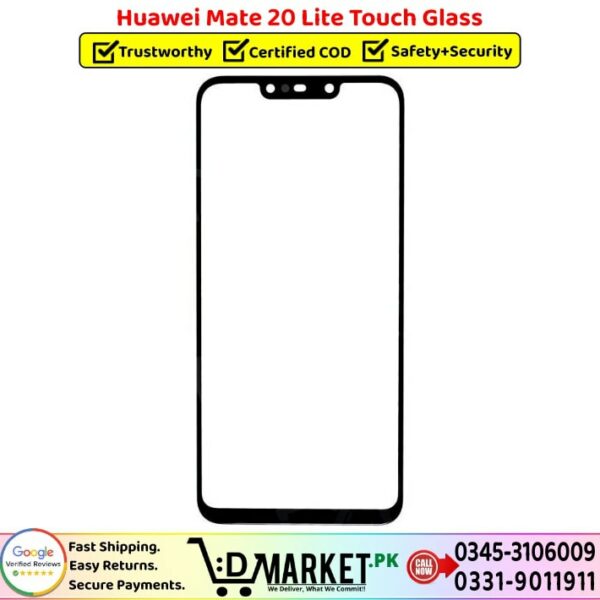 Huawei Mate 20 Lite Touch Glass Price In Pakistan