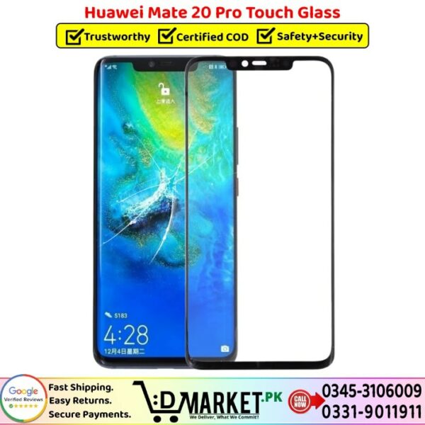 Huawei Mate 20 Pro Touch Glass Price In Pakistan
