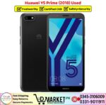 Huawei Y5 Prime 2018 Price In Pakistan