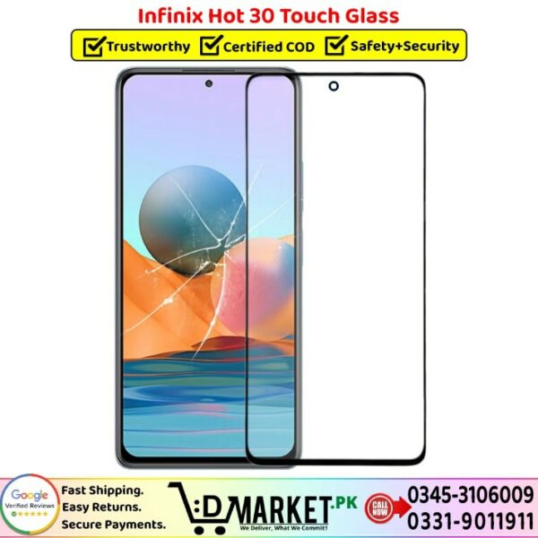 Infinix Hot 30 Touch Glass Price In Pakistan