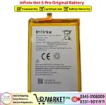 Infinix Hot 6 Pro Original Battery Price In Pakistan